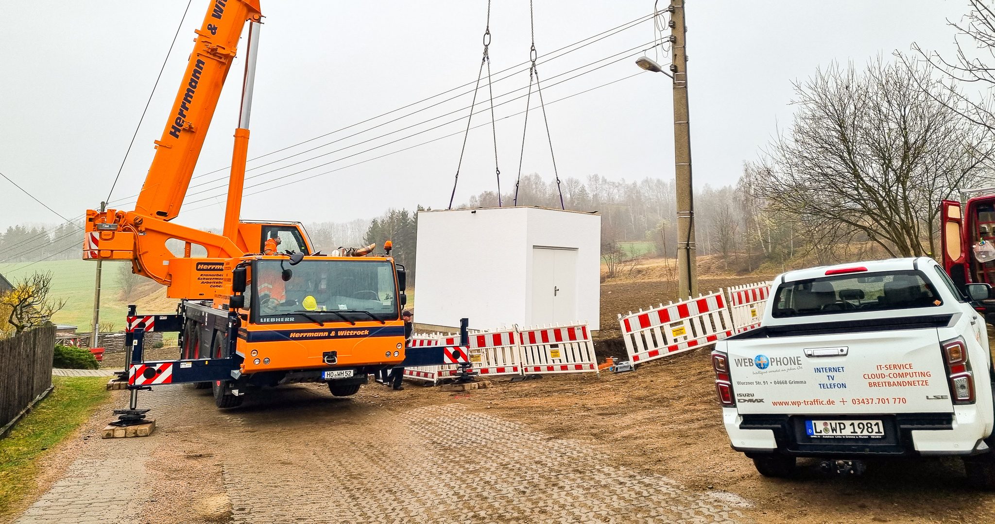 Breitbandausbau in Schneeberg