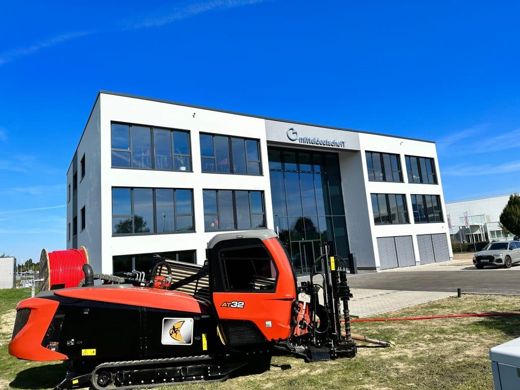 mitteldeutsche IT GmbH Gebäude mit Bohrmaschiene