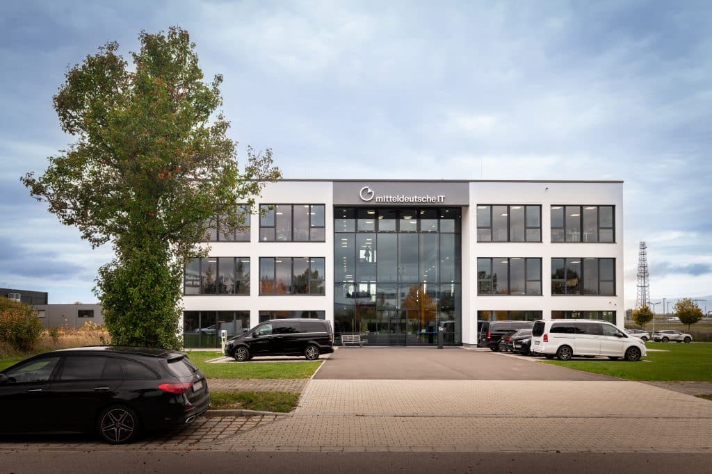Firmengebäude der mitteldeutsche IT