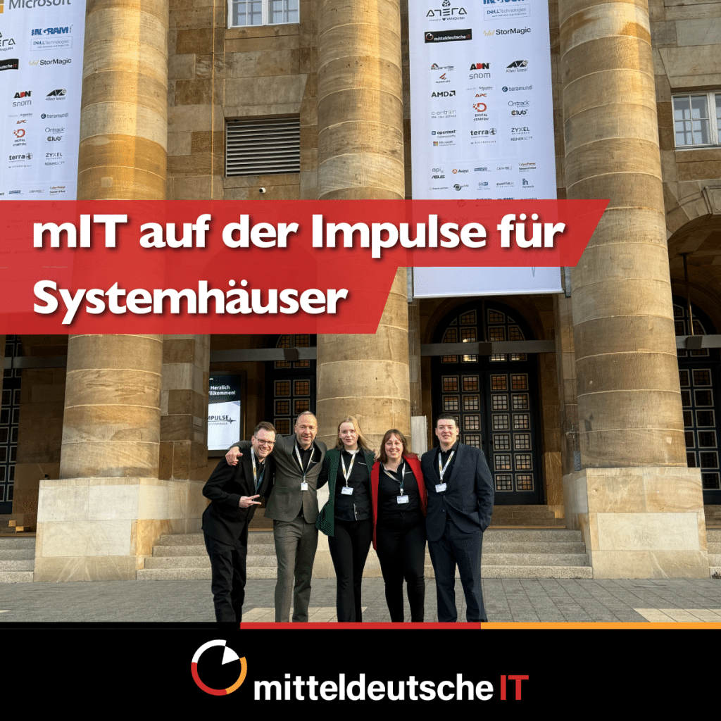 Die mitteldeutsche IT GmbH auf der Impulse für Systemhäuser 2025.