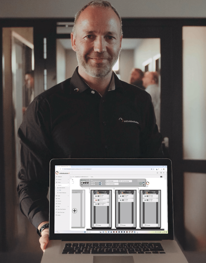 Echte Skalierbarkeit bei der mitteldeutsche IT als Cloud Anbieter