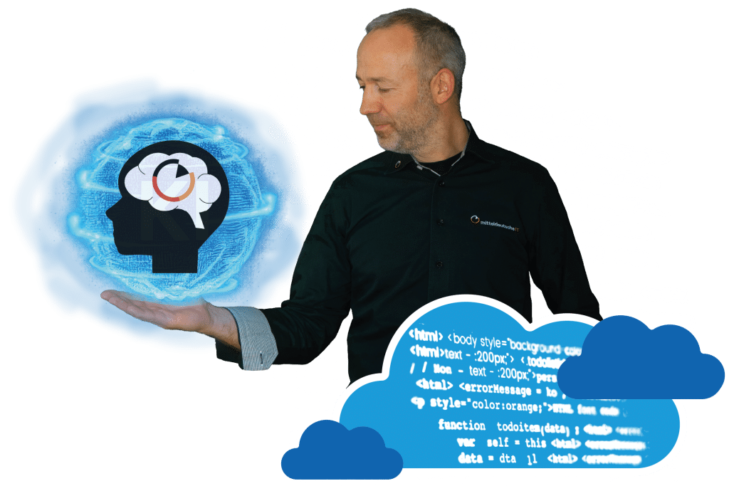 KI Lösungen der mitteldeutsche IT für Softwarehersteller und IT-Dienstleister.
