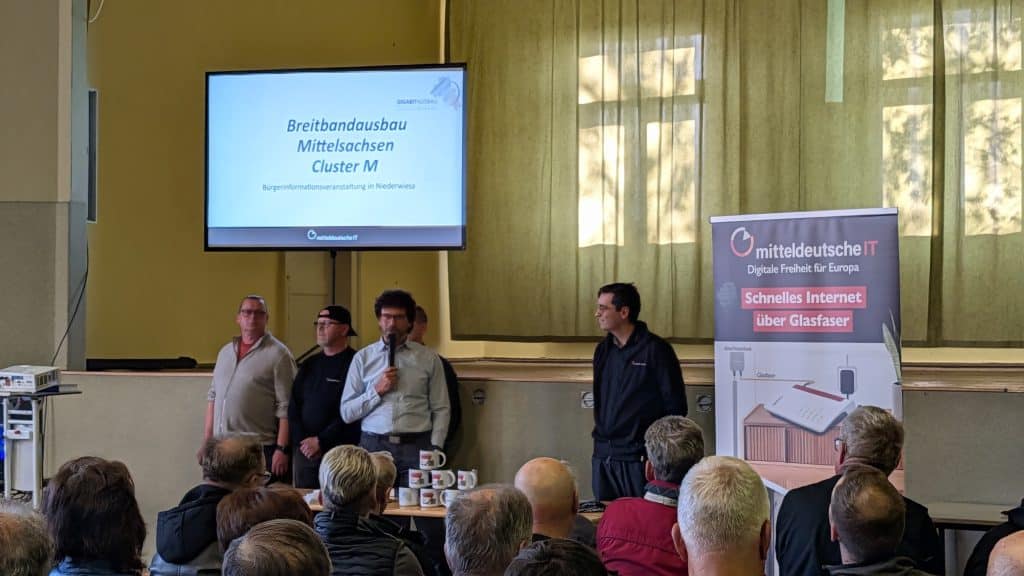 Breitbandausbau Mittelsachsen Cluster G- Breitbandausbau Niederwiesa