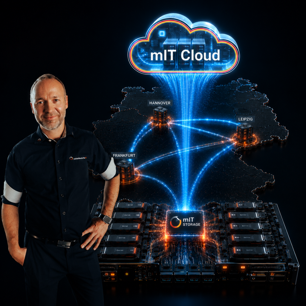 Neues Speichersystem für die mIT Cloud